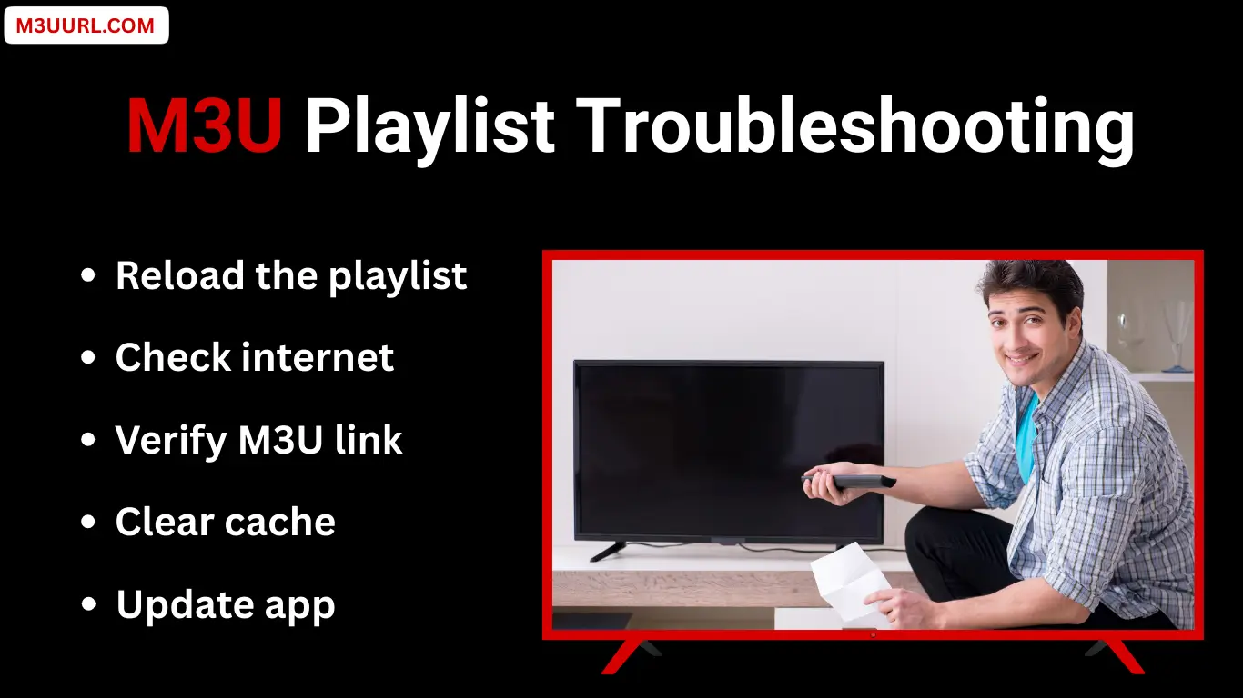 M3U Playlist Troubleshooting
